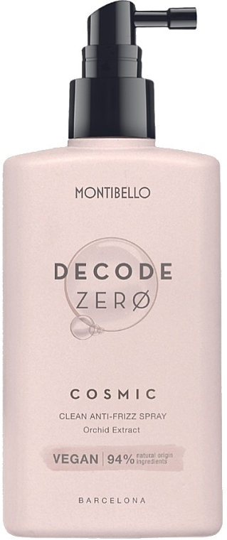 Anti-Frizz Hair Spray - Montibello Decode Zero Cosmic Anti-Frizz Spray — photo N3