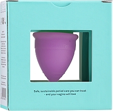 Fragrances, Perfumes, Cosmetics Menstrual Cup, variant 2, lilac - Lunette Reusable Menstrual Cup Purple Model 2