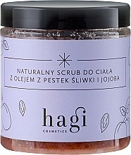 Natural Scrub with Plum and Jojoba Oils - Hagi Scrub — photo N1