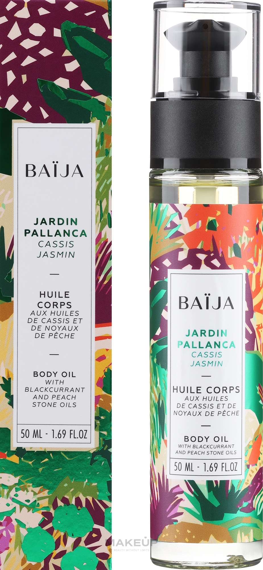 Body Butter - Baija Jardin Pallanca Body Oil — photo 50 ml