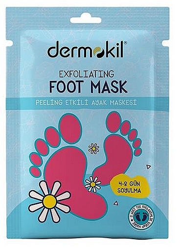 Peeling Foot Mask - Dermokil Exfoliating Foot Mask — photo N1