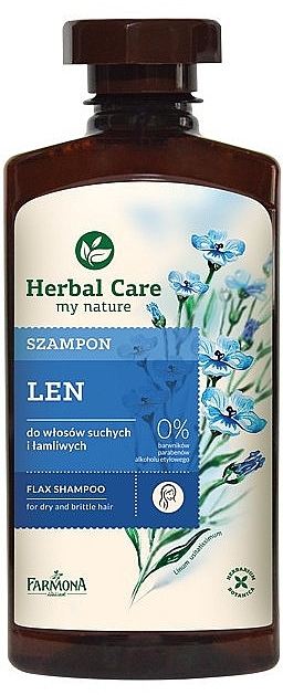Shampoo ‘Linen’ - Farmona Herbal Care Flax Shampoo — photo N1