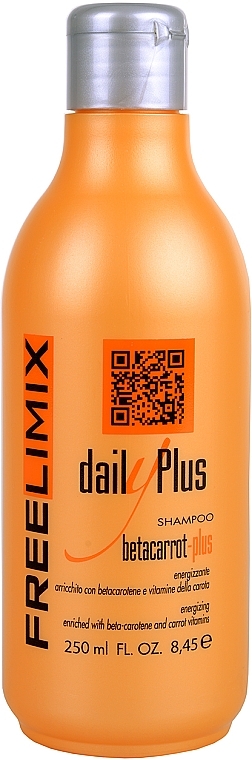 Beta-Carotene Shampoo - Freelimix Daily Plus Betacarot Plus Shampoo — photo N1