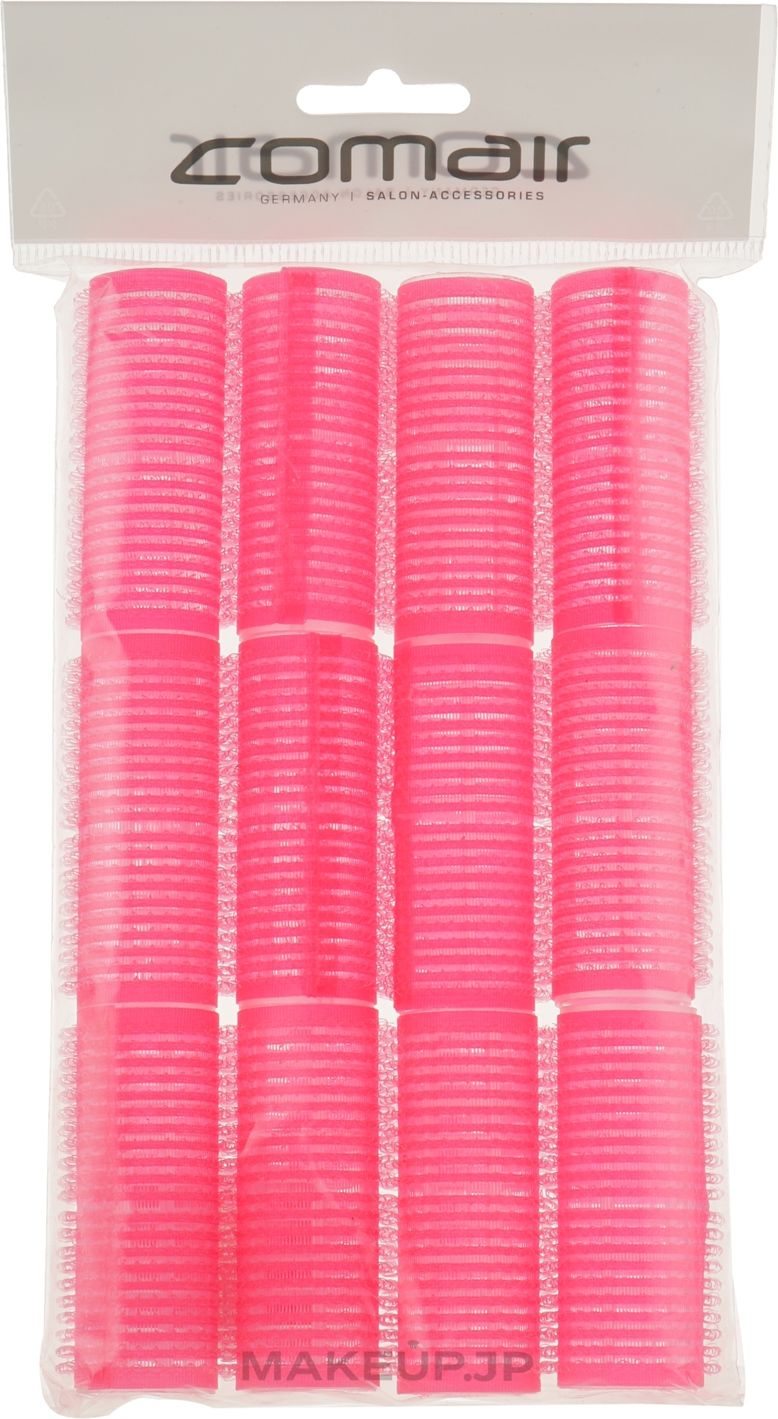 Velcro Rollers, 12 pcs, 25 mm, pink - Comair — photo 12 ЊВ.