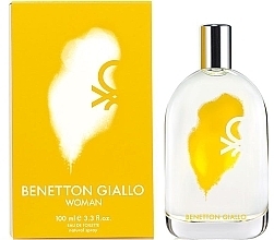 Fragrances, Perfumes, Cosmetics Benetton Giallo Woman - Eau de Toilette