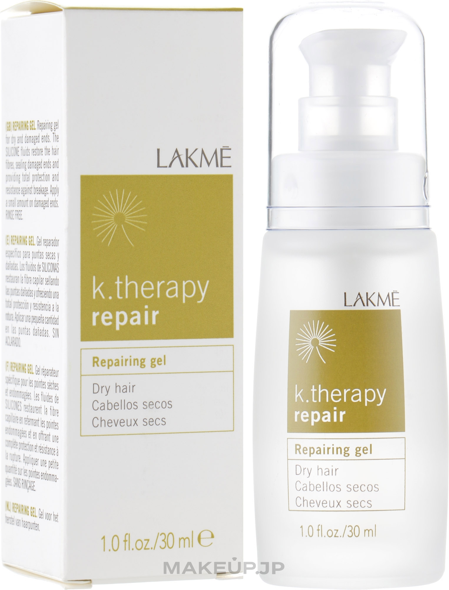 Repairing Gel for Dry Hair - Lakme K.Therapy Repairing Gel Dry Hair — photo 30 ml