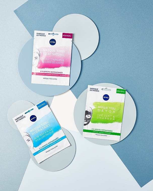 Nourishing 10-Minute Face Mask - Nivea Natural Radiance 10 Minutes Sheet Mask — photo N4