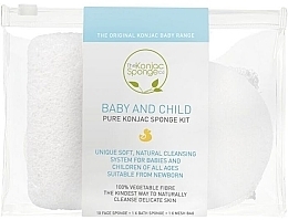 Fragrances, Perfumes, Cosmetics Sponge - The Konjac Sponge Company Premium Baby And Child Duo Pack With Mesh Bag