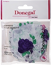 Fragrances, Perfumes, Cosmetics Shower Cap, 9298, blue roses - Donegal Shower Cap