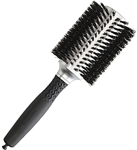 Fragrances, Perfumes, Cosmetics Hair Brush, 40 mm - Olivia Garden Essential Soft Boar Bristles Silver Brush