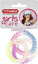 Anti Ziep Hair Tie, plastic, 3 pcs - Titania — photo N6