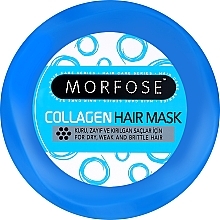 Mask for Weak Dry Hair - Morfose Buble Collagen Hair Mask — photo N2