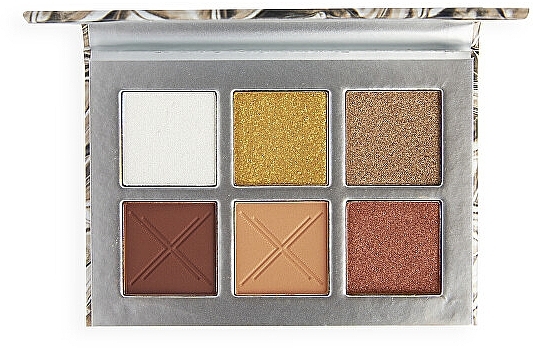 Eyeshadow Palette - XX Revolution Mixxed Metals Metal Flexx Shadow Palette — photo N1