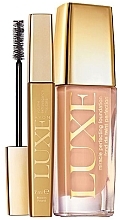 Fragrances, Perfumes, Cosmetics Set - Avon Luxe (foundation/30ml + mascara/7ml)