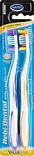 Rebi-Dental M56 Toothbrush, medium, purple + orange - Mattes — photo N1