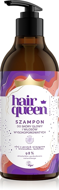 High Porosity Shampoo - Hair Queen Shampoo — photo N1