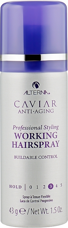 Flexible Hold Hair Spray - Alterna Caviar Working Hair Spray — photo N2