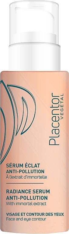 Face Serum - Placentor Vegetal Radiance Anti-Pollution Serum — photo N1