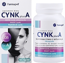 Cynk Plus A Dietary Supplement - Farmapol — photo N5