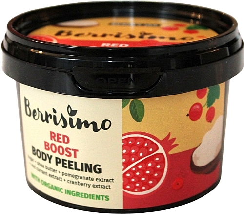 Body Peeling - Berrisimo Red Boost Body Peeling — photo N1