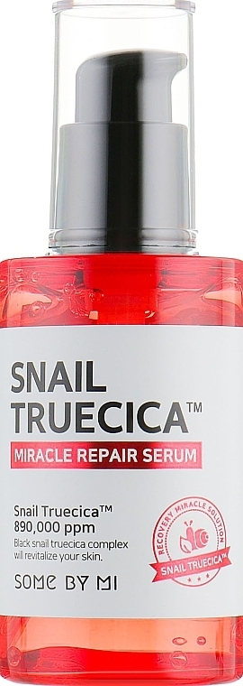Repairing Serum with Black Snail Mucin - Some By Mi Snail Truecica Miracle Repair Serum — photo N2