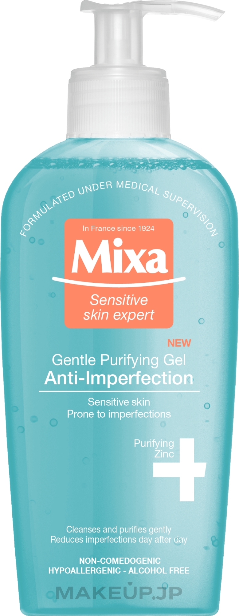 Oil-Free Cleansing Gel - Mixa Sensitive Skin Expert Cleansing Gel — photo 200 ml