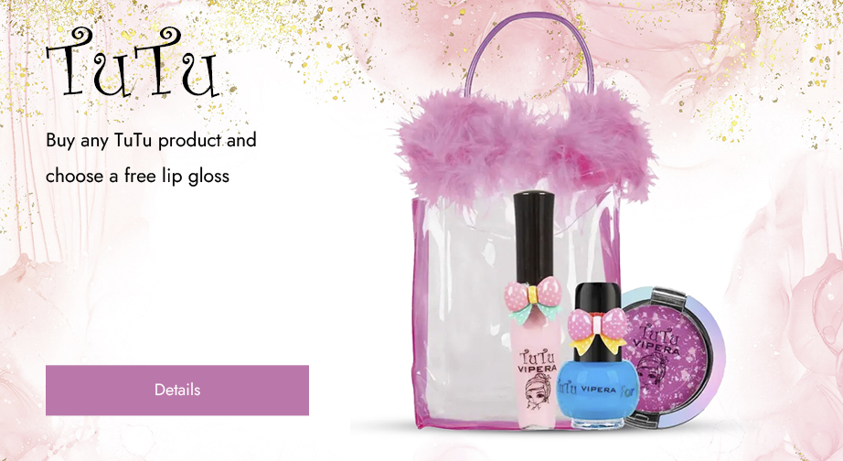 Buy any TuTu product and choose a free lip gloss