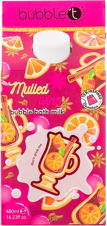 Bubble Bath Milk 'Mulled Wine' - Bubble T Hot Chocolate Bubble Bath Milk — photo N1