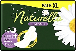 Fragrances, Perfumes, Cosmetics Sanitary Pads, 2x7 pcs - Naturella Classic Night