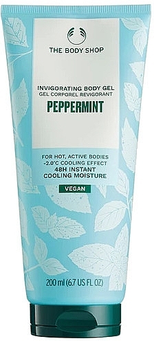 ボディジェル - The Body Shop Peppermint Invigorating Body Gel	 — photo N1