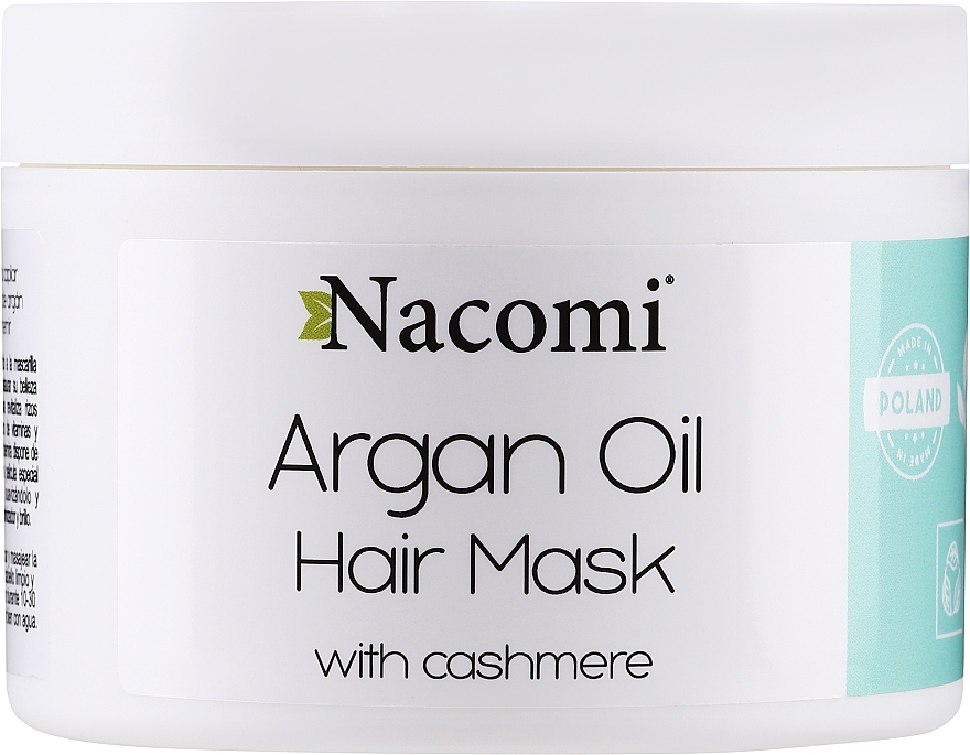 With Cashmere - Nacomi Argan Oil Hair Mask  — photo N1