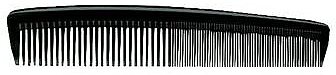 Comb, black - Janeke Classic Series Lady's Comb Large — photo N2
