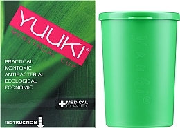 Menstrual Cup Disinfection Container, green - Yuuki Infuser Box — photo N2