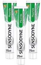 Set - Sensodyne Fluoride (toothpaste/3x75ml) — photo N3