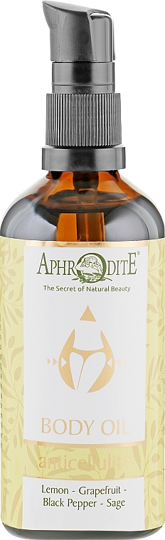 Anti-Cellulite Body Massage Oil - Aphrodite — photo N2