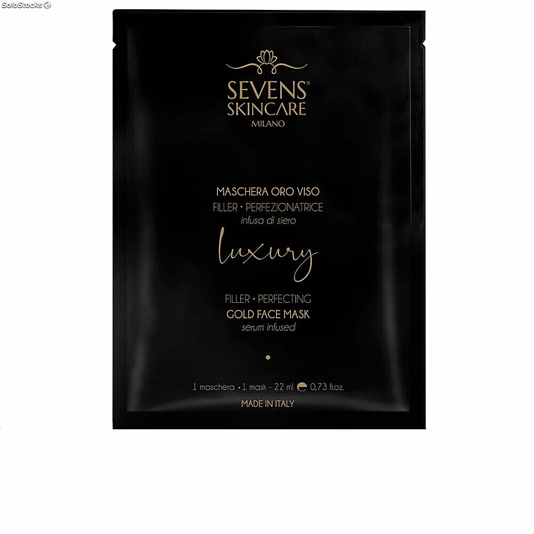 Face Mask - Sevens Skincare Luxury Gold Face Mask — photo N1