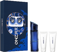 Fragrances, Perfumes, Cosmetics Kenzo Homme Intense - Set (edt/110ml + sh/gel/2*75ml)