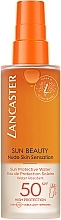 Fragrances, Perfumes, Cosmetics Sunscreen Spray - Lancaster Protector Solar Sun Beauty Sun Protective Water SPF50