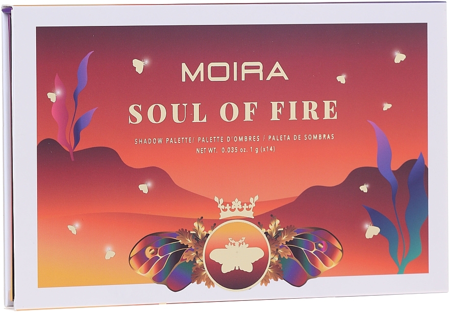 Eyeshadow Palette - Moira Soul of Fire Shadow Palette — photo N3