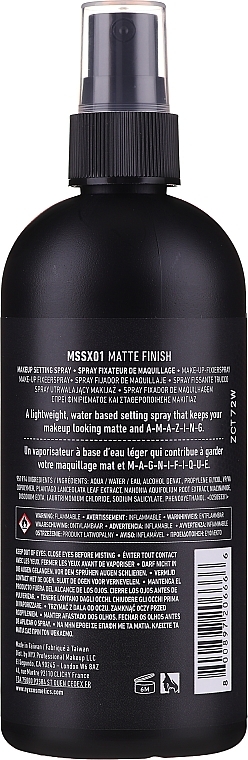 Mattifying Makeup Setting Spray - NYX Professional Makeup Matte Finish Long Lasting Setting Spray — photo N3