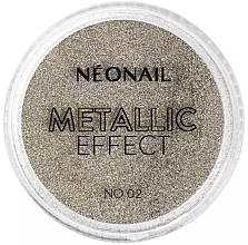 Nail Powder - NeoNail Professional Powder Metallic Effect — photo N3