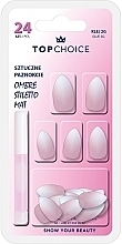 Fragrances, Perfumes, Cosmetics False Nails "Ombre Stiletto Mat", 78194 - Top Choice
