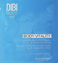 GIFT! Moisturizing Body Cream with Hyaluronic Acid - DIBI Milano Body Vitality Renewing Moisturising Cream with Hyaluronic Acid (sample) — photo N1