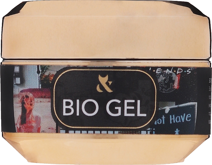 Transparent Bio-Gel - F.o.x Bio Gel 3 in 1 Base Top Builder — photo N3