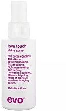 Hair Shine Spray - Evo Love Touch Shine Spray — photo N2
