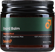 Beard Balm - Beviro Bergamia Wood Beard Balm — photo N2