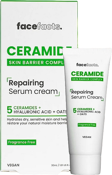 Revitalizing Serum Cream with Ceramides - Face Facts Ceramide Repairing Serum Cream — photo N1