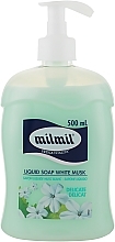 Fragrances, Perfumes, Cosmetics White Musk Liquid Soap, with dispenser - Mil Mil