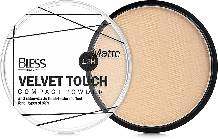 Compact Powder - Bless Beauty Velvet Touch Compact Powder — photo N1