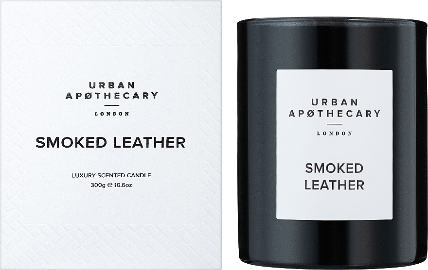 Urban Apothecary Smoked Leather Candle - Scented Candle — photo N8